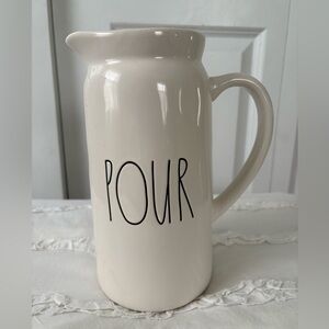 Rae Dunn Artisan Collection Ceramic Jug.